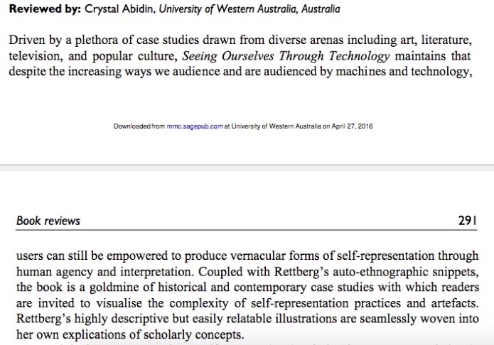 Abidin (2016) SOTT Review